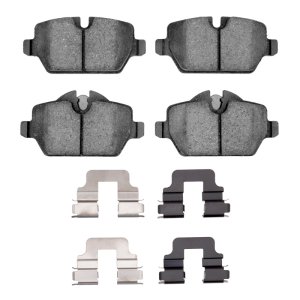 BMW 120i Brake Pads - Rear - R1 Concepts - Semi Met - `05-`16 BMW 120i Brake Pads - Rear - R1 Concepts - Semi Met - `05-`16